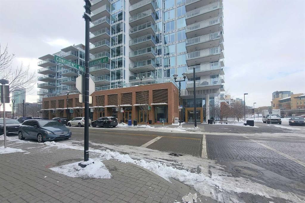 1903-519 Riverfront Avenue Se, Calgary, AB - Outdoor With Balcony