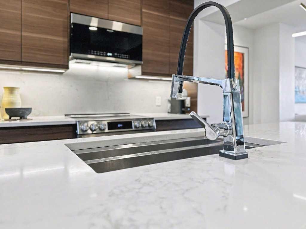 14 Aspen Hills Terrace Sw, Calgary, AB - Indoor Photo Showing Kitchen With Double Sink