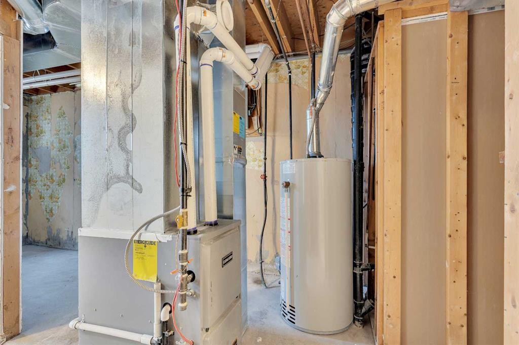 2948 Doverville Crescent Se, Calgary, AB - Indoor Photo Showing Basement