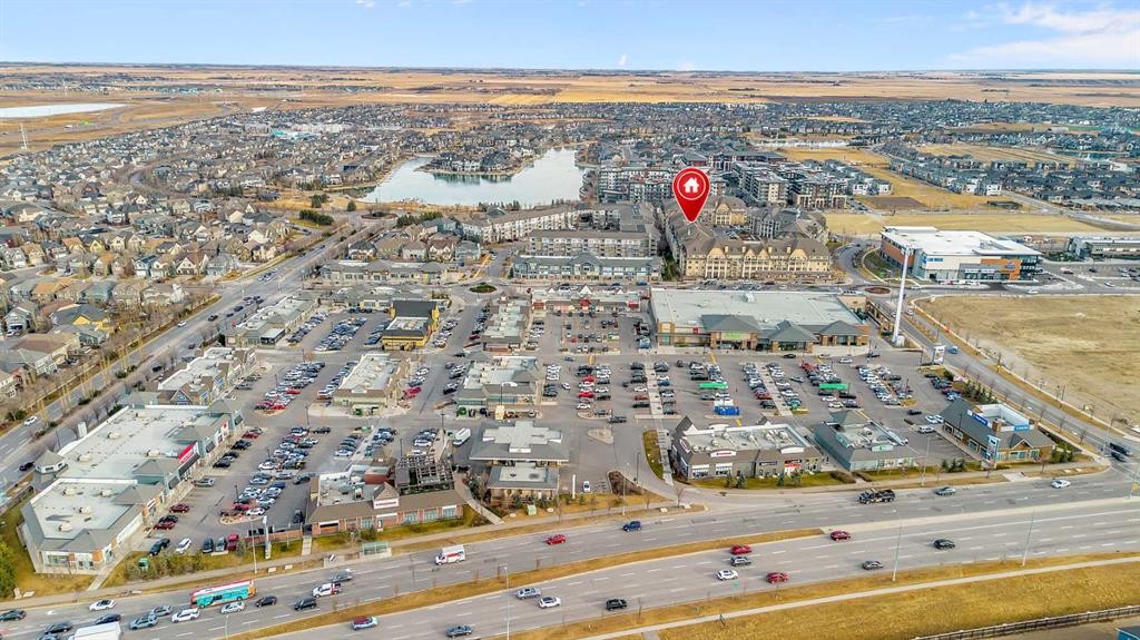 318-20 Mahogany Mews Se, Calgary, AB - Outdoor With View