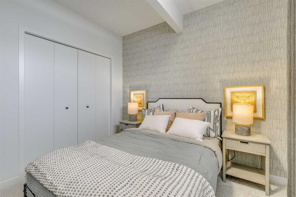 227 Lucas Common Nw, Calgary, AB - Indoor Photo Showing Bedroom