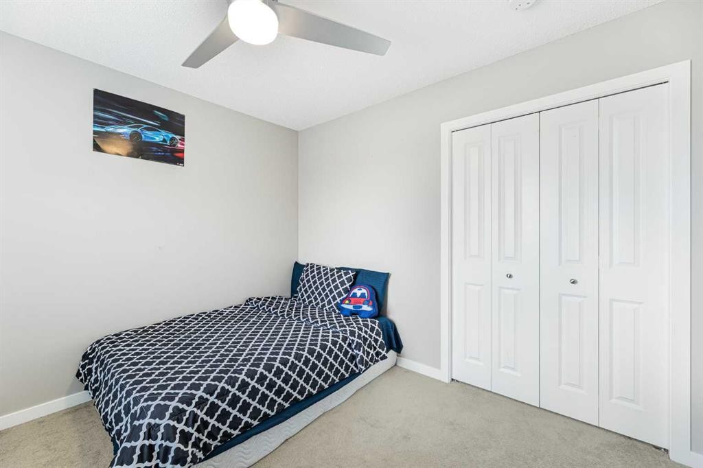 25 Cornerstone Manor Ne, Calgary, AB - Indoor Photo Showing Bedroom