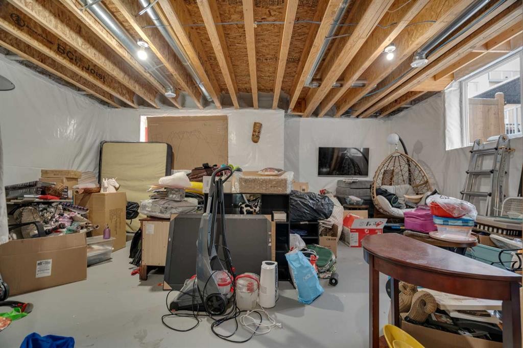 208-- Dawson Harbour Heights, Chestermere, AB - Indoor Photo Showing Basement