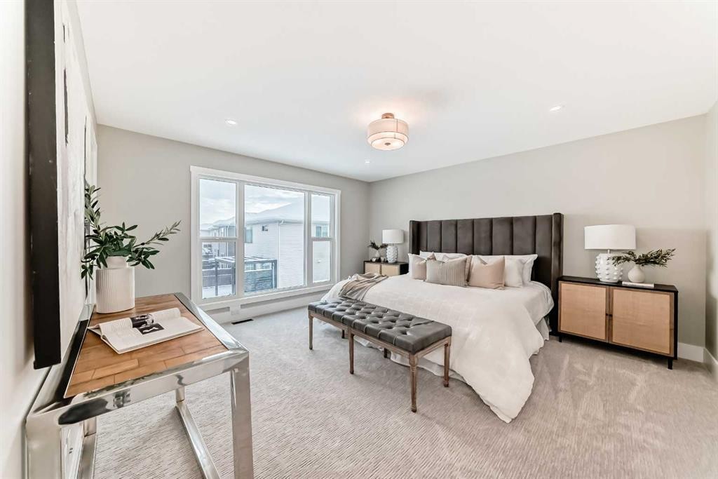 101 Auburn Springs Park Se, Calgary, AB - Indoor Photo Showing Bedroom