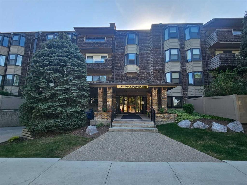 410-3730 50 Street Nw, Calgary, AB - Outdoor With Balcony With Facade