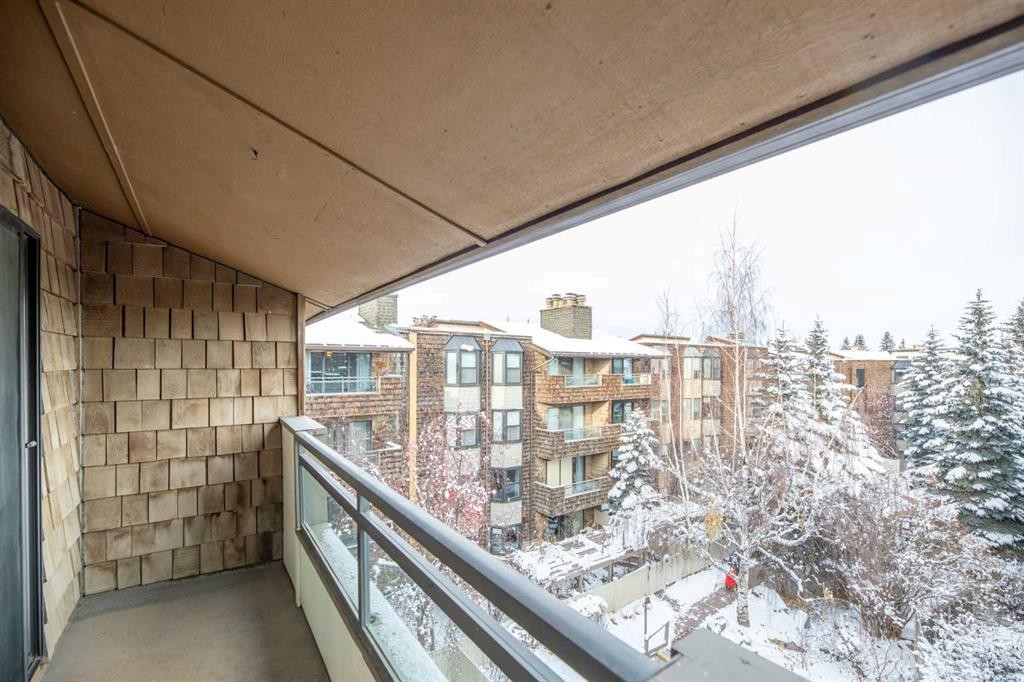 410-3730 50 Street Nw, Calgary, AB - Outdoor With Balcony With Exterior