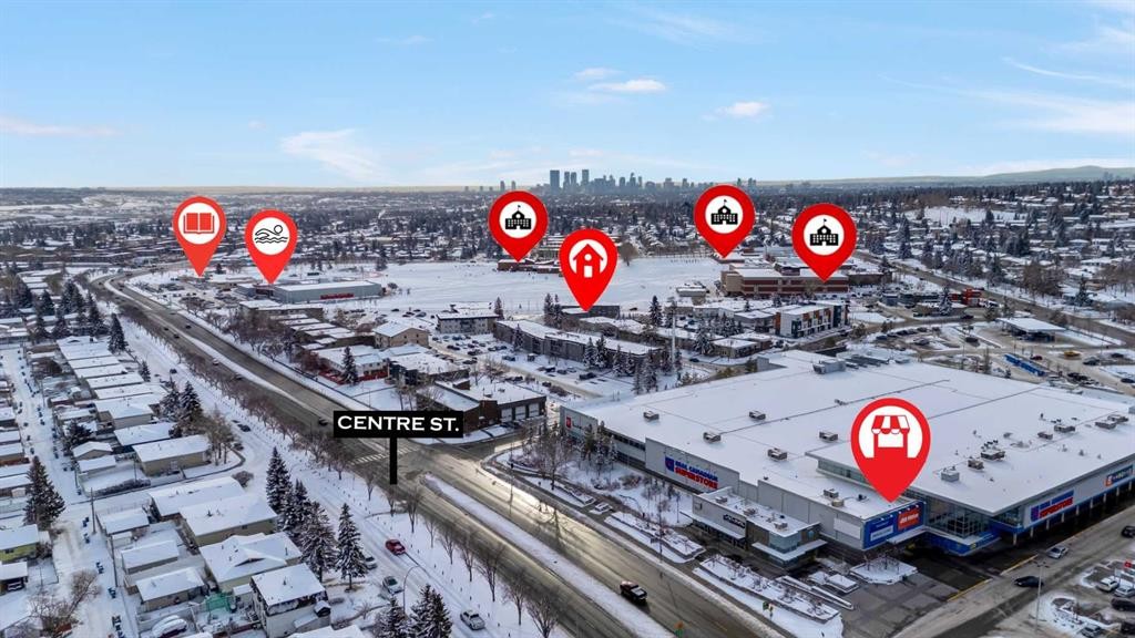 101-427 Huntsville Crescent Nw, Calgary, AB - Outdoor With View