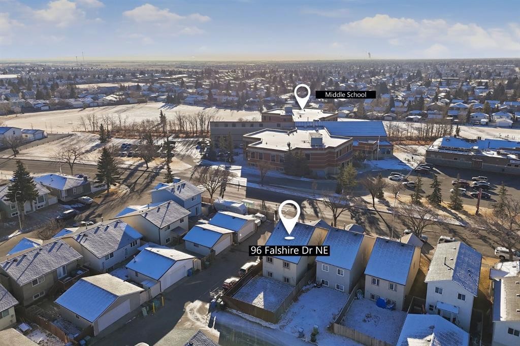 96 Falshire Drive Ne, Calgary, AB - Outdoor With View