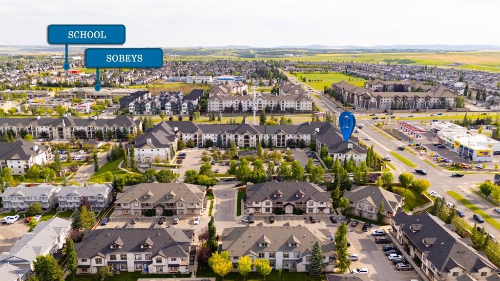 1102-2395 Eversyde Avenue Sw, Calgary, AB - Outdoor With View