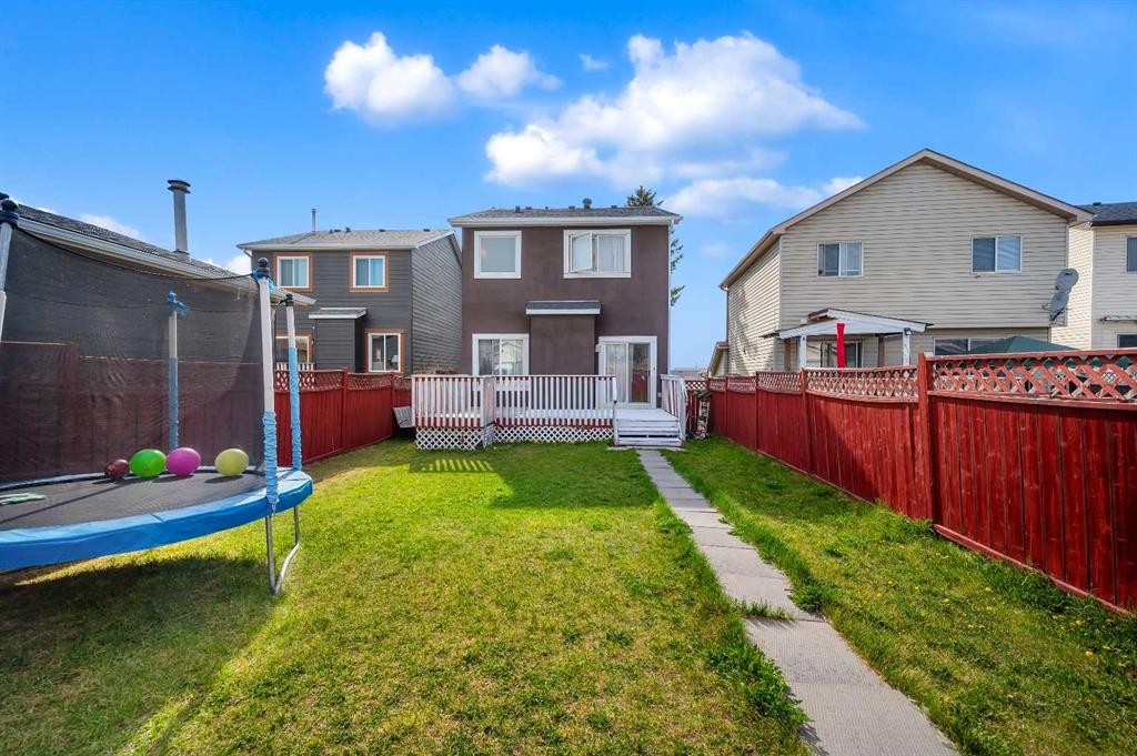 137 Martinpark Way Ne, Calgary, AB - Outdoor With Deck Patio Veranda