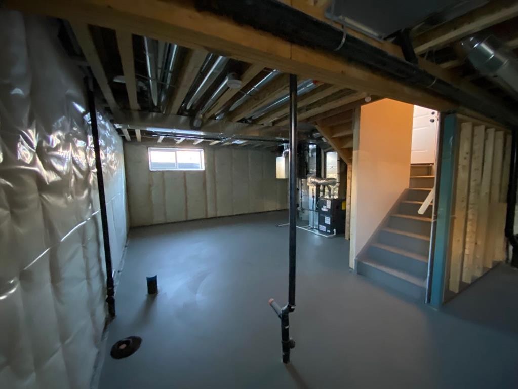 341 Ellen Park, Crossfield, AB - Indoor Photo Showing Basement