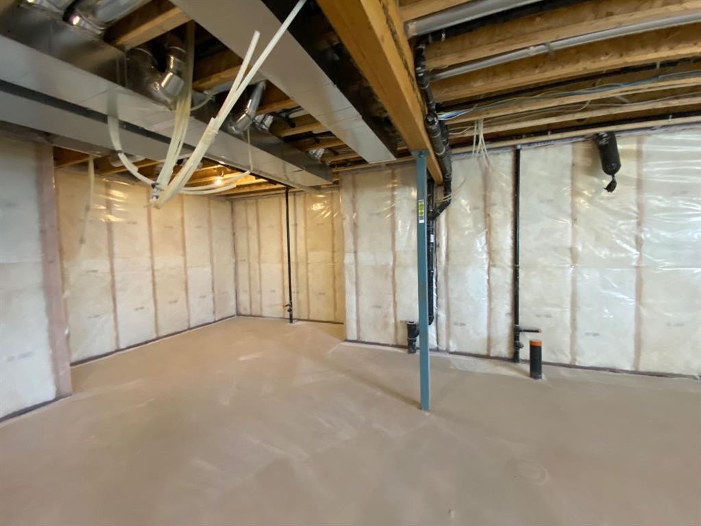 40 Fieldstone Close, Balzac, AB - Indoor Photo Showing Basement