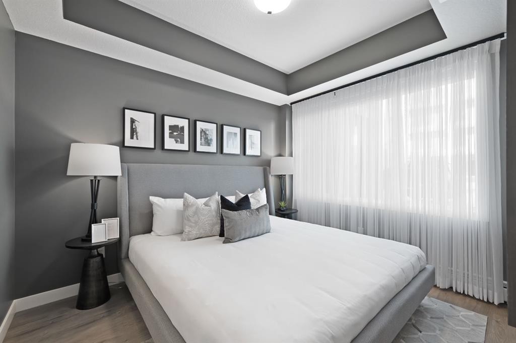 2210-6 Merganser Drive West, Chestermere, AB - Indoor Photo Showing Bedroom