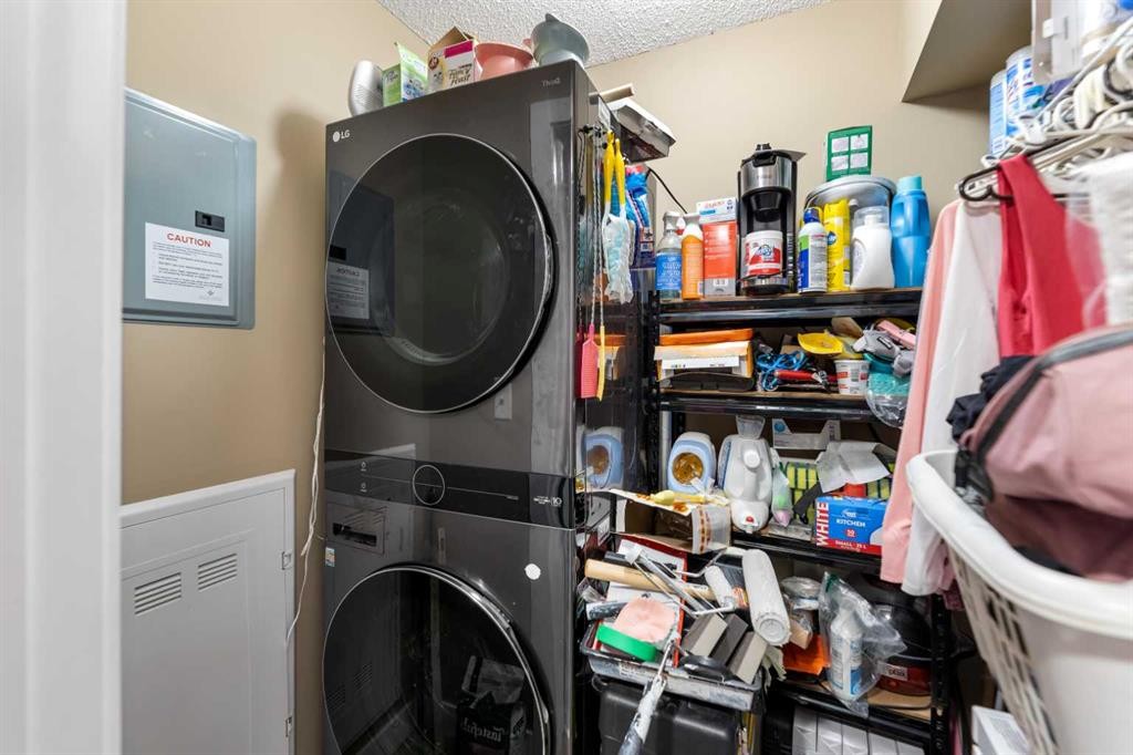 3204-1317 27 Street Se, Calgary, AB - Indoor Photo Showing Laundry Room