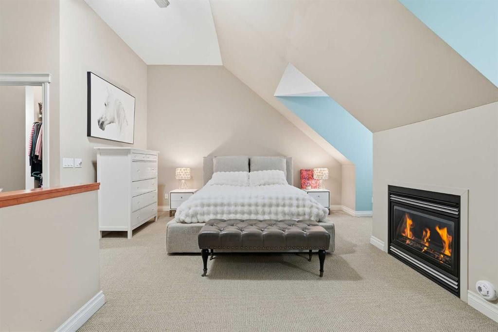 45 Somme Boulevard Sw, Calgary, AB - Indoor Photo Showing Bedroom