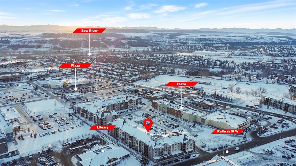 1109-505 Railway Street West, Cochrane, AB - Outdoor With View