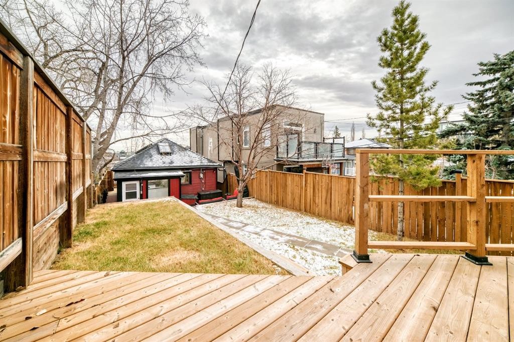 3835 Parkhill Street Sw, Calgary, AB - Outdoor With Deck Patio Veranda