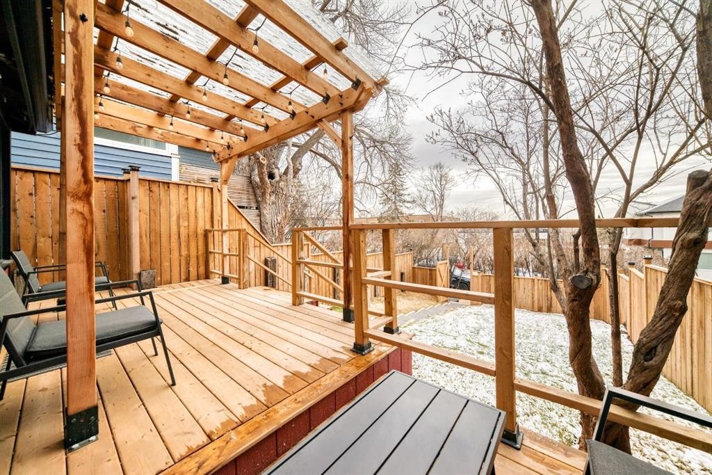 3835 Parkhill Street Sw, Calgary, AB - Outdoor With Deck Patio Veranda With Exterior
