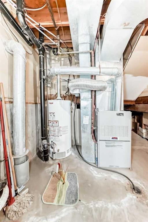 220 Haskayne Avenue, Gleichen, AB - Indoor Photo Showing Basement