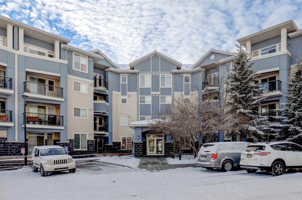 402-120 Country Village Circle Ne, Calgary, AB - Outdoor With Balcony With Facade