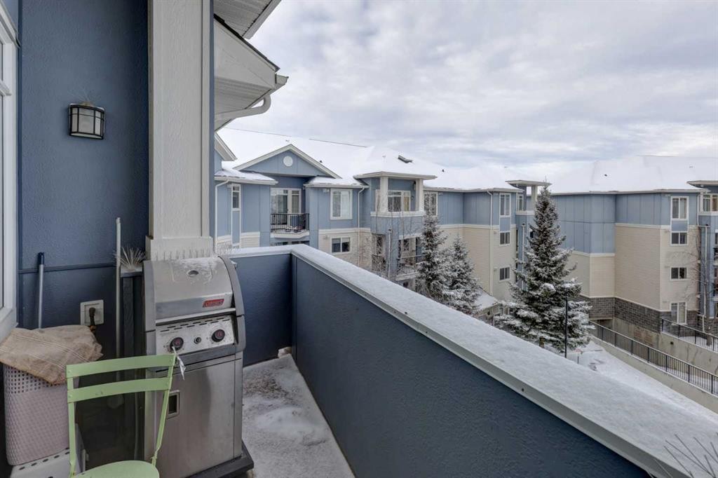 402-120 Country Village Circle Ne, Calgary, AB - Outdoor With Balcony With Exterior