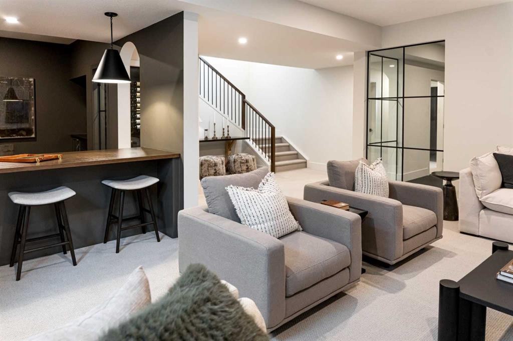 57 Legacy Forest Heights Se, Calgary, AB - Indoor Photo Showing Living Room