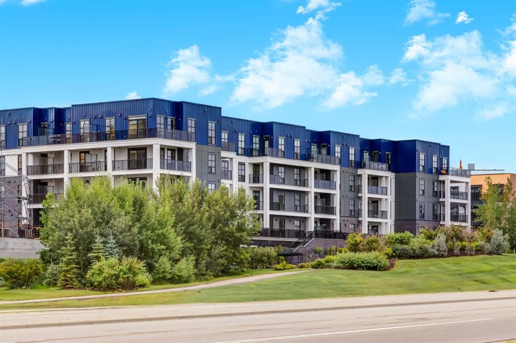 2101-4270 Norford Avenue Nw, Calgary, AB - Outdoor With Balcony With Facade