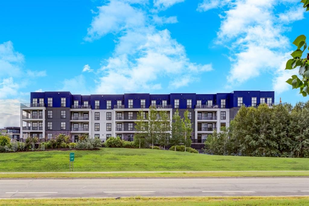 2101-4270 Norford Avenue Nw, Calgary, AB - Outdoor With Balcony With Facade