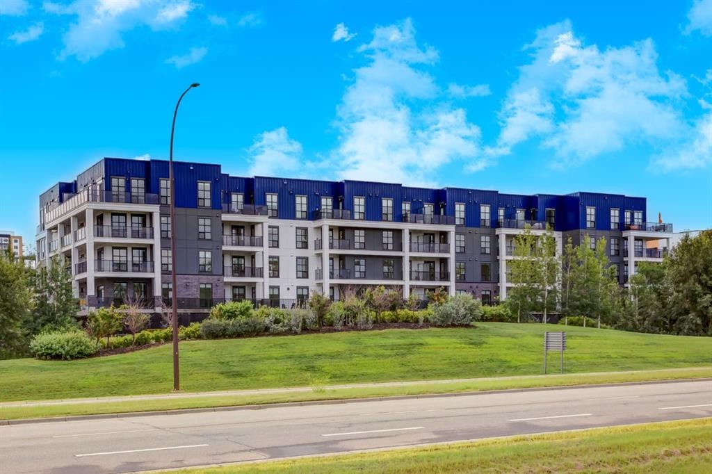 2101-4270 Norford Avenue Nw, Calgary, AB - Outdoor With Balcony With Facade