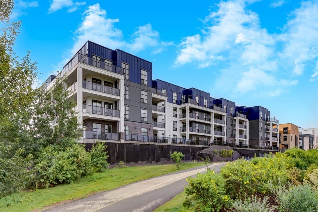 2101-4270 Norford Avenue Nw, Calgary, AB - Outdoor With Balcony With Facade