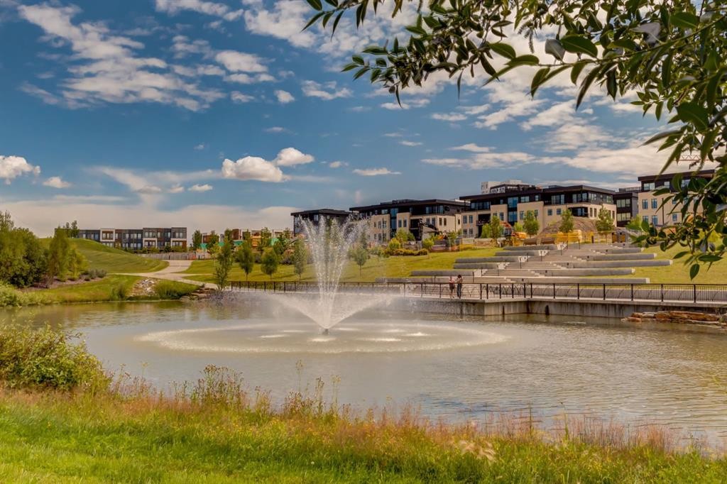 2101-4270 Norford Avenue Nw, Calgary, AB - Outdoor With Body Of Water With View