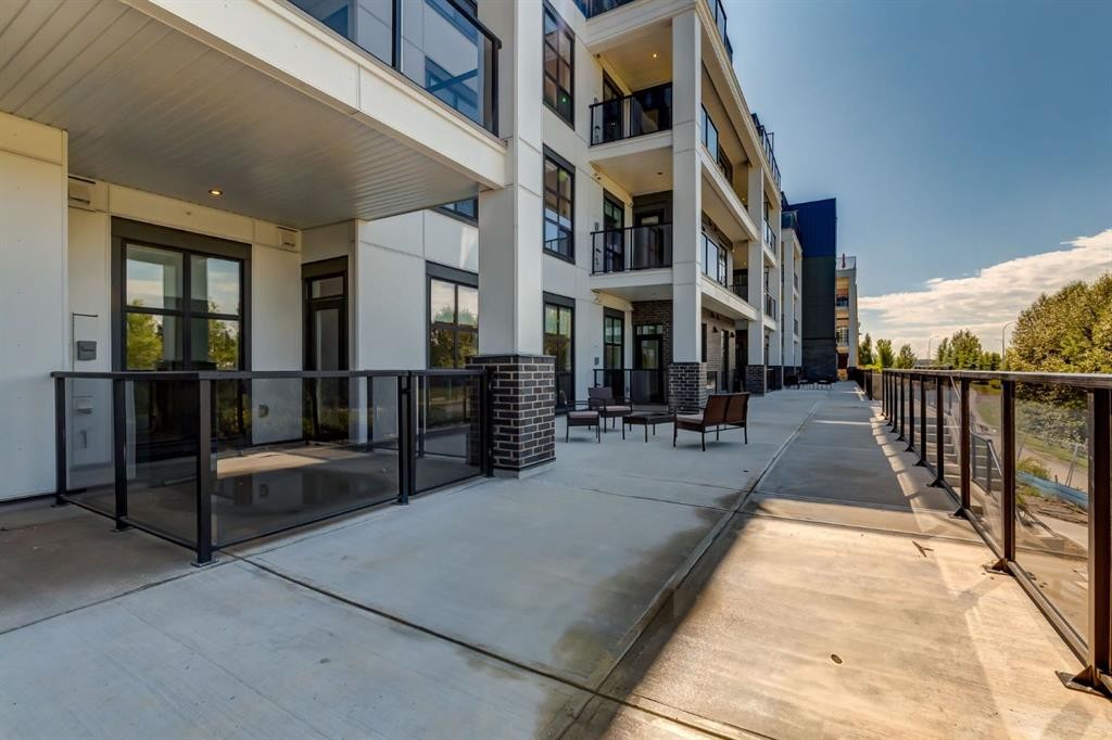 2101-4270 Norford Avenue Nw, Calgary, AB - Outdoor With Balcony