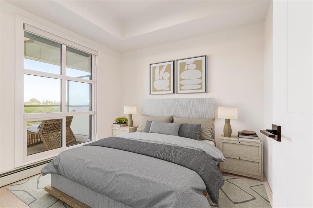 2101-4270 Norford Avenue Nw, Calgary, AB - Indoor Photo Showing Bedroom