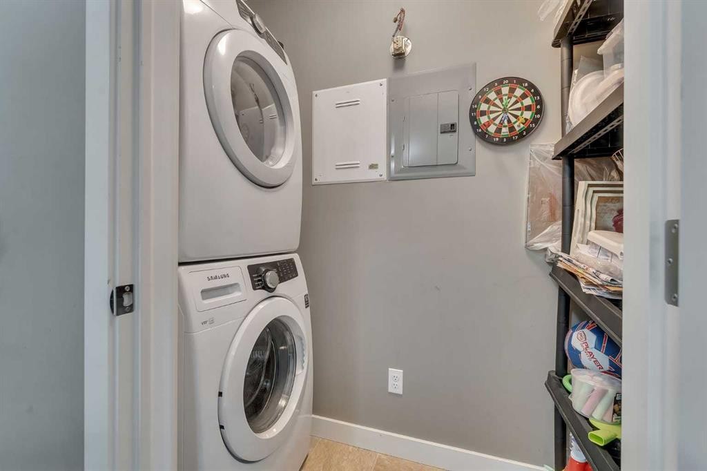 4209-155 Skyview Ranch Way Ne, Calgary, AB - Indoor Photo Showing Laundry Room