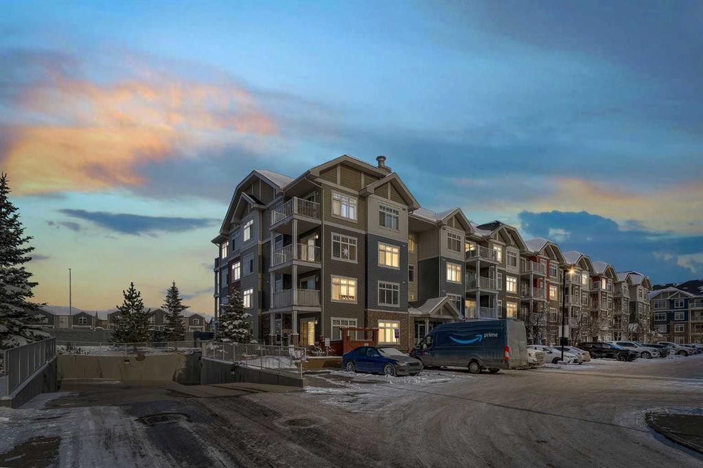 4209-155 Skyview Ranch Way Ne, Calgary, AB - Outdoor With Facade