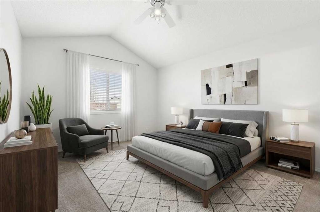 283 Prestwick Landing Se, Calgary, AB - Indoor Photo Showing Bedroom