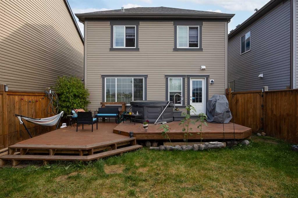 126 Windstone Avenue Sw, Airdrie, AB - Outdoor With Deck Patio Veranda With Exterior