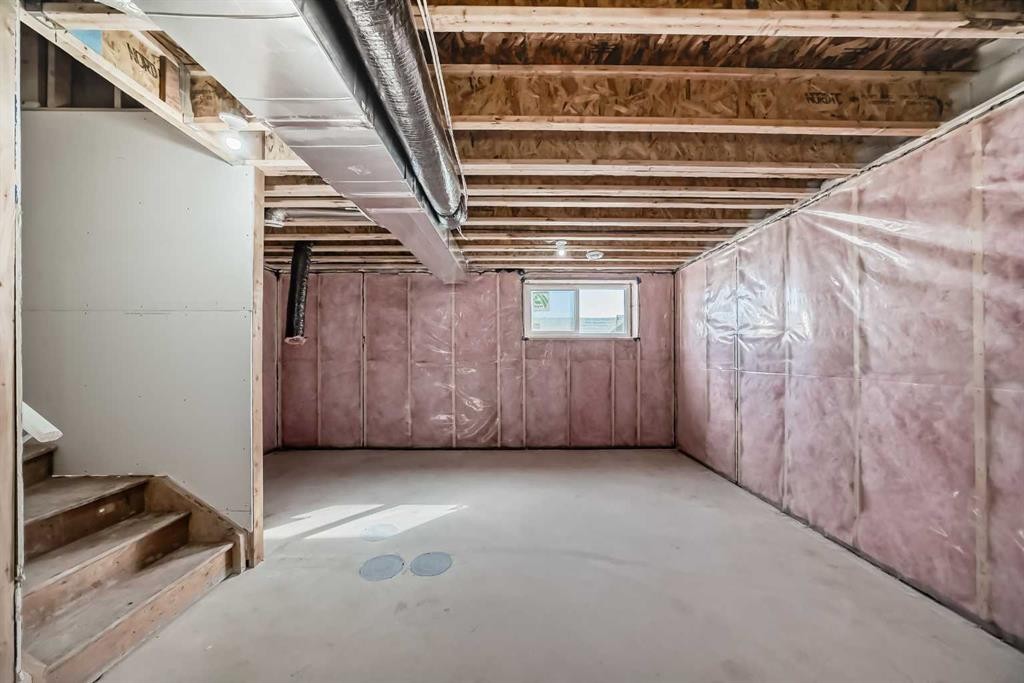 156 Belvedere Park Se, Calgary, AB - Indoor Photo Showing Basement