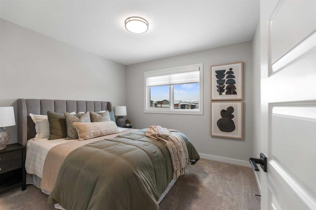 241 Waterford Heath, Chestermere, AB - Indoor Photo Showing Bedroom