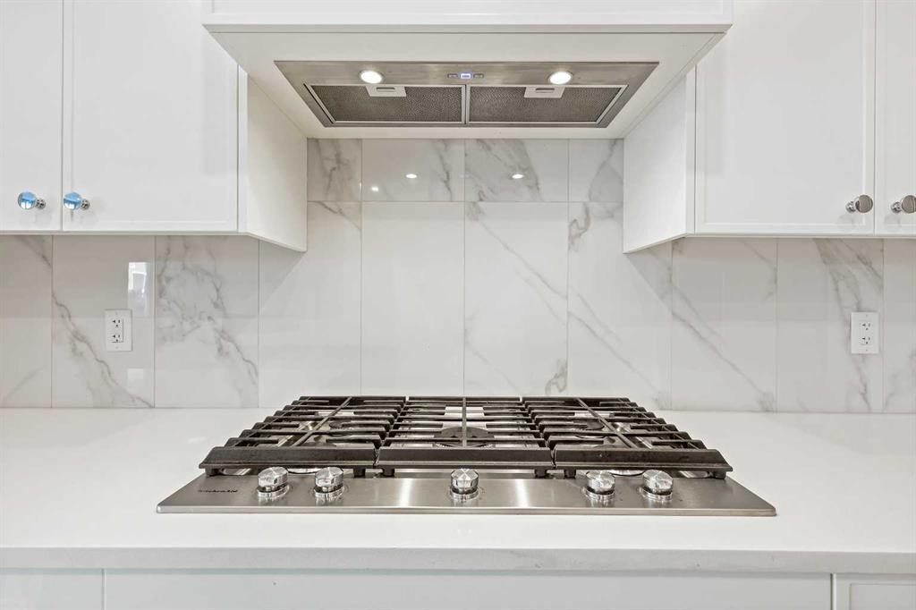 164 Wolf River Drive Se, Calgary, AB - Indoor Photo Showing Kitchen With Upgraded Kitchen