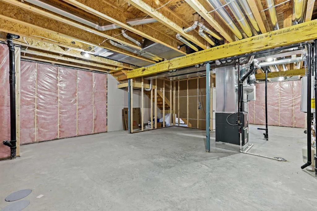164 Wolf River Drive Se, Calgary, AB - Indoor Photo Showing Basement