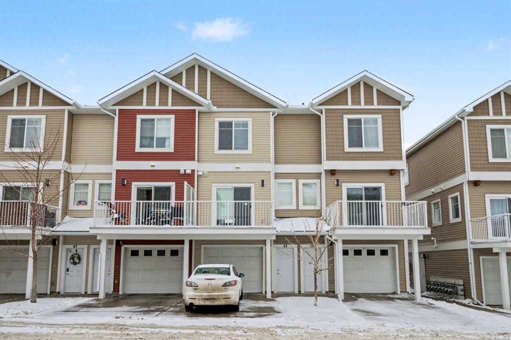 43 Redstone Circle Ne, Calgary, AB - Outdoor With Balcony With Facade