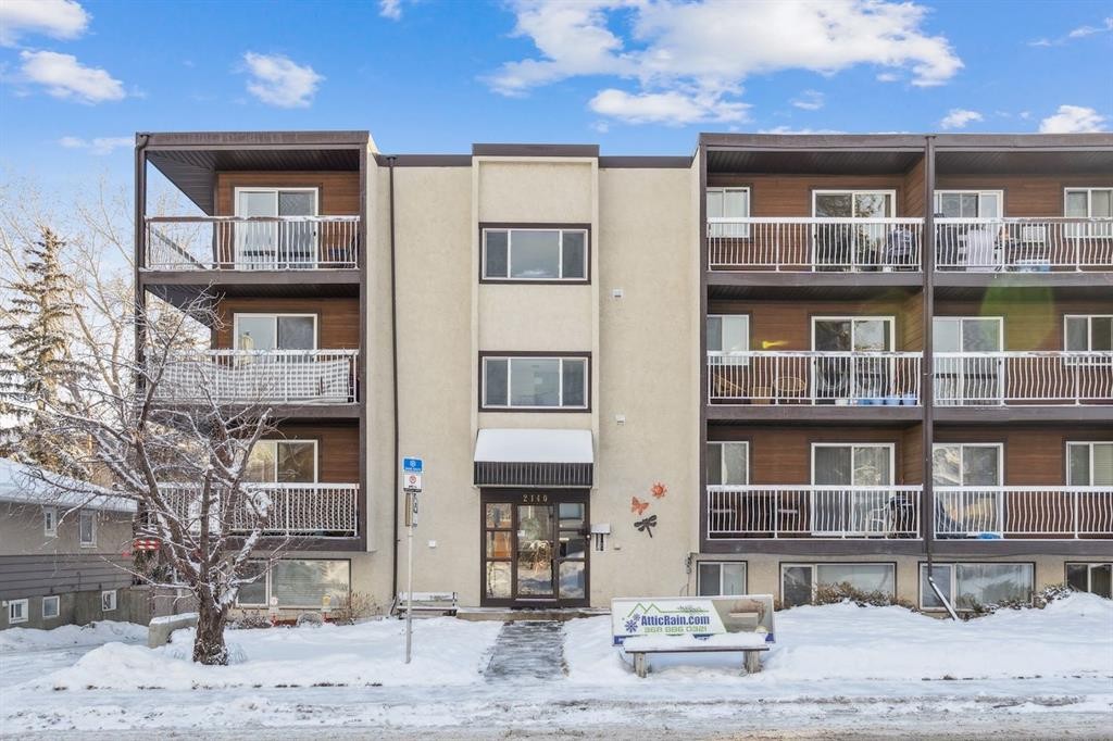 405-2140 17A Street Sw, Calgary, AB - Outdoor With Facade