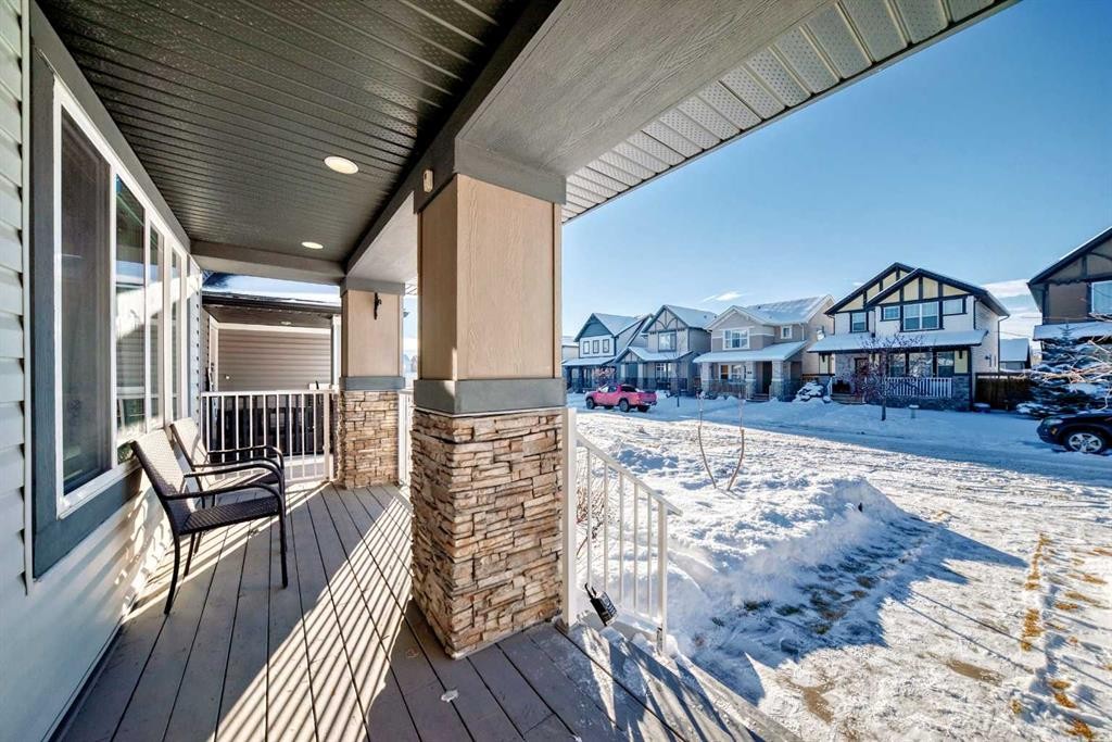 185 Legacy Crescent Se, Calgary, AB - Outdoor With Deck Patio Veranda