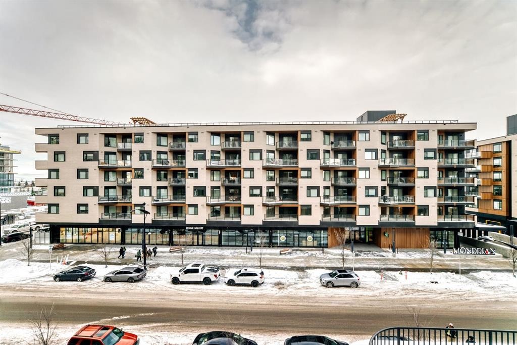 206-8375 Broadcast Avenue Sw, Calgary, AB - Outdoor With Balcony With Facade
