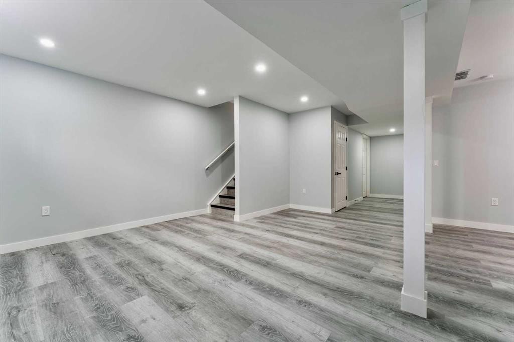 276 Fairways Bay Nw, Airdrie, AB - Indoor Photo Showing Basement