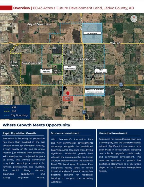 Range Road 243 And Township Road 504, Rural Leduc County, AB