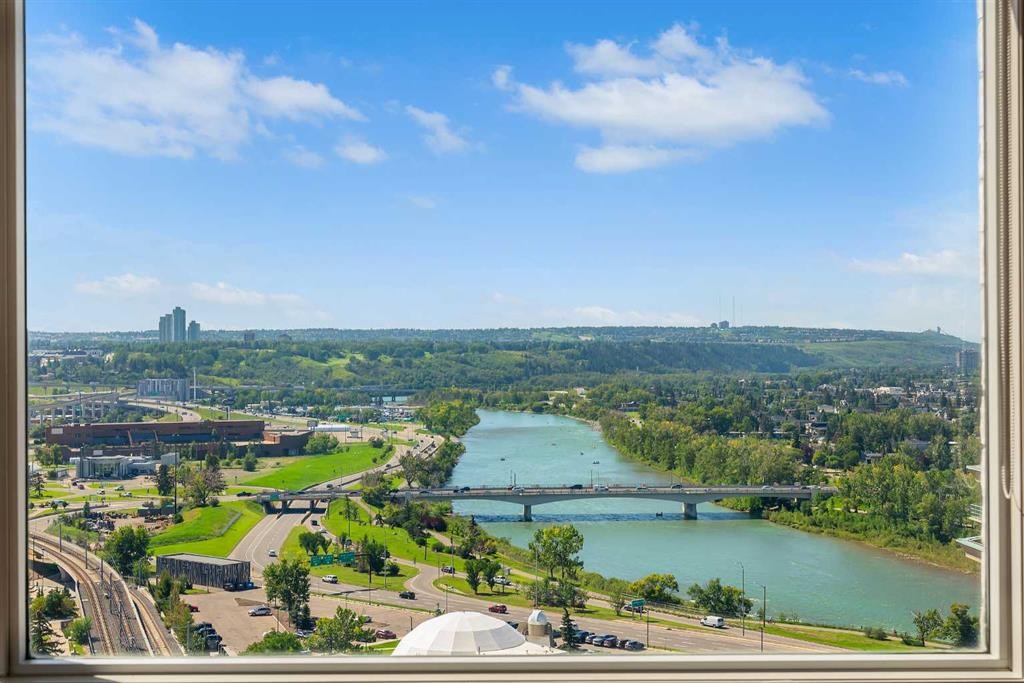 2003-683 10 Street Sw, Calgary, AB - Outdoor With Body Of Water With View