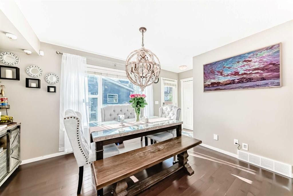 35 Nolanlake Cove Nw, Calgary, AB - Indoor Photo Showing Dining Room