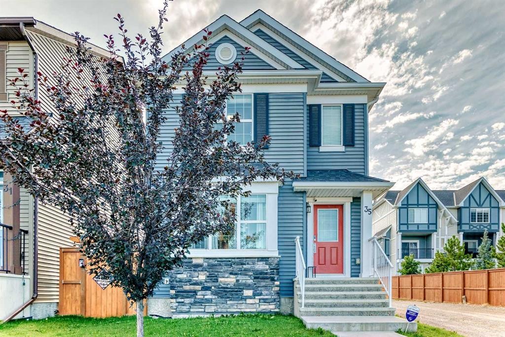 35 Nolanlake Cove Nw, Calgary, AB - Outdoor With Facade
